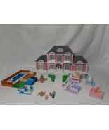 Vtg My Pretty Dollhouse 1994 Lewis Galoob Miniatures House Family Access... - £41.18 GBP