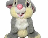 Vintage Plush Disney Bambi Thumper Bunny Rabbit 12 Inch Flat Plastic Eyes - £20.28 GBP