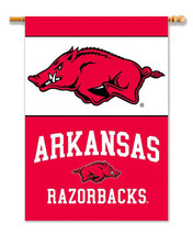 University of Arkansas  - 28&quot; x 40&quot; 2-sided NCAA Banner - $33.60