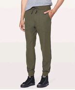 Lululemon ABC Jogger Pants Men L Large Olive Green Warpstreme Drawstring Pocket - $57.40 CAD