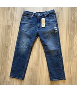 NWT Levi&#39;ss 505 Regular Fit 38x29 Jeans Stretch Medium Wash Red Tab Read... - $62.56 CAD