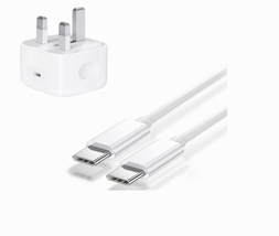 Usb C To C Fast Pd Wall Charger For Xiaomi Mi Note Pad 2 - £11.03 GBP