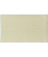 Artisan Handwoven Dollhouse Rug 6&quot;x9&quot; Natural #13, Silk on Cotton - £51.83 GBP