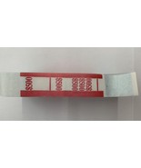 Currency Straps - Self Sealing Money Bands, $500 Red, 100 pack, by NF St... - $165.19 MXN
