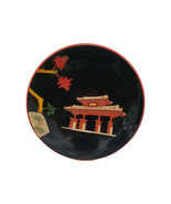 Okinawa Ryukyu Shri Castle Lacquer Wooden plaque tray wall or stand 9.5” - $54.45