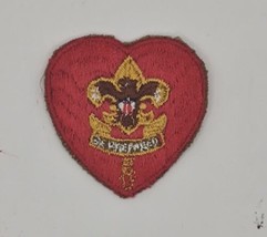 Vintage 1960s Life Scout Boy Scouts Uniform Badge Patch Rank Sash Bsa Red Heart - £9.31 GBP