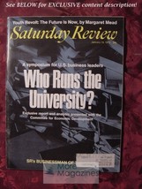 Saturday Review January 10 1970 University Margaret Mead William C. Stolk - £6.90 GBP