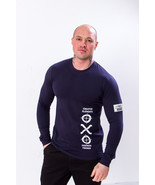 Pullover (men’s), Any season,  Nosi svoe 8631-036-33 (chornylno-synij) - $732.68 MXN