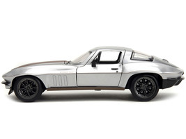 1966 Chevrolet Corvette Silver Metallic with Bronze Stripes "Bigtime Muscle" Ser - $1,585.07 MXN