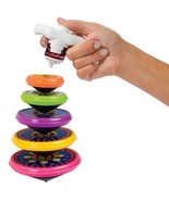 Super 5 top stacking spinning sensory visual tool autism adhd - £12.63 GBP