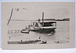Ship Boat Postcard Silver Lake Nellie Palmer Riverboat William Reed Gord... - $15.58