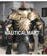 Medieval Black Knight Half Suit of Armor SCA LARP Medieval Decorative Ar... - €427,29 EUR