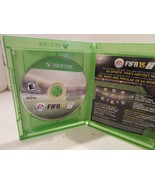 XBOX ONE VIDEO GAME FIFA 15 SOCCER GAME DISC &amp; BOX  NO MANUAL - £5.54 GBP
