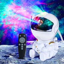 Astronaut Projectors Lamp For Kids Room Décor, Galaxy Star Projector LED... - £31.44 GBP