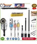 Flexible Drill Bit Extension Set with 105° Right Angle Adapter for Tight... - $526.10 MXN