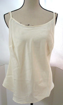 NWT New Ryllace 20 Silk Blouse Cami Ivory Off White Cream Tank Camisole Top Plus - £138.46 GBP