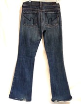 Citizens of Humanity Ingrid Flare Distressed Denim Jeans 27x33 Stretch 5... - $24.74