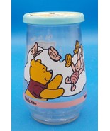 Disney - Winnie the Pooh with Piglet Welch&#39;s Glass Jelly Jar with Lid  - £5.98 GBP