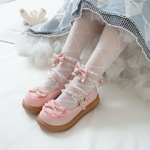 Lolita Shoes Kawaii Japanese Style Party Mary Janes Shoes Summer Zapatillas Muje - £37.66 GBP