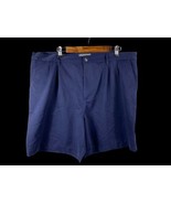 Croft &amp; Barrow Shorts Size 42 Navy Dark Blue Dress Work Career Style Men... - £19.42 GBP