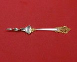 Grande Baroque Gold Accents by Wallace Sterling Silver Butter Pick Custo... - $88.11