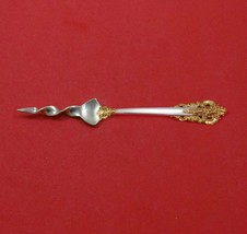 Grande Baroque Gold Accents by Wallace Sterling Silver Butter Pick Custom 6 1/8&quot; - £70.17 GBP