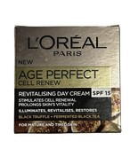 L’Oreal Age Perfect Cell Renew Revitalising Day Cream Moisturiser SPF 15... - £38.89 GBP
