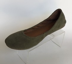 NEW LUCKY BRAND Olive Green Erin Ballet Flats (Size 8 M) - £27.93 GBP