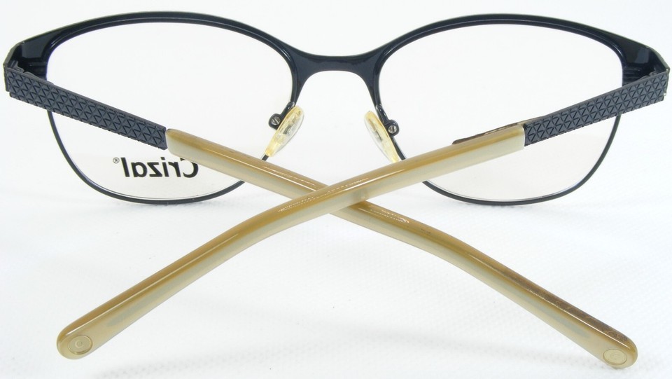 Société des Lunetiers Crizal Paris 0101 ONIX BLACK EYEGLASSES FRAME 51-17-135mm Item image 3