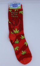 Groovy Things Socks - Womens Crew - Pot Leaf Puff Puff Pass - One Size F... - £8.50 GBP