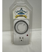 Island Brand Analog Timer, 1725W, 15A, 24 Hour 15(2)A  Grounded Timer - €5,94 EUR