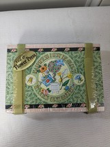 Vintage Mary Engelbreit Leaf &amp; Flower Press Happiness Must be Grown New/... - £38.15 GBP