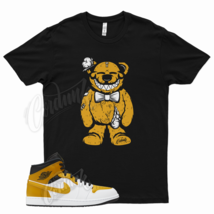 Black TEDDY T Shirt for Air J1 1 Mid University Gold White - £20.44 GBP+