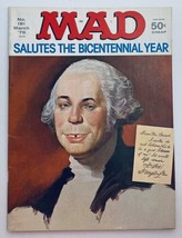 Mad Magazine March 1976 No. 181 Salutes Bicentennial Year 6.0 FN Fine No... - £14.16 GBP