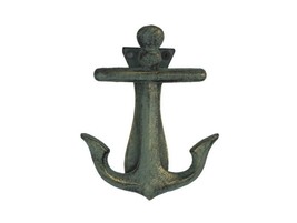 [Pack Of 2] Antique Bronze Cast Iron Decorative Anchor Door Knocker 6&quot; - £35.35 GBP