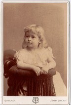 Anabel Smith Cabinet Photo of Beautiful Young Girl - Jersey City, NJ - £14.03 GBP