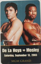 De La Hoya vs Mosley Sept 13 2003 MGM Room Key - £16.43 GBP