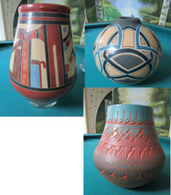 NICARAGUAN POTTERY LUIS ENRIQUE GUTIERRES - JOSE SALAZAR - AND OTHER PICK 1 - $38.00