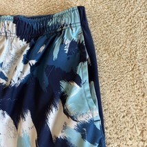 Nike Boys Dri Fit Blue White Elastic Waist Shorts Pockets Large 14 - $12.25