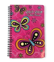 Student Weekly Planner for August 2017 - July 2018 by Jot (Pink Butterfl... - $5.99