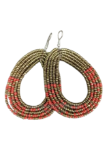 African Maasai Beaded Ethnic Tribal Earrings - Handmade in Kenya 36 - £7.85 GBP