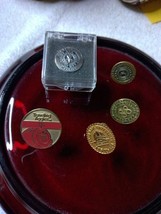 Texas A and M University 5 pin backs, silver century, traveling Aggies c... - $50.00