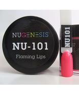 NuGenesis Nail Dipping Powder Color 1.5oz/43g jar - (NU101 FLAMING LIPS) - £14.34 GBP+