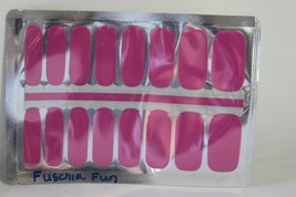 Nail Polish Strips (New) Fuschia Fun - Solids - 16 - $10.89