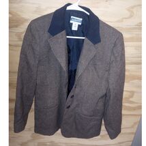 Women's Pendleton 10 Petite Virgin Wool Blazer Vintage 90s - $15.75