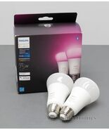 Philips Hue 563361 White and Color Ambiance A19 Bluetooth 75W 2-Pack - $39.99