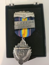 Vintage USN 11TH NAVAL DISTRICT 1955 EXPERT CLASS Medal  Rare In Orig Box - $9.49