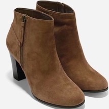 Cole Haan Grand OS Davenport Brown Suede Bootie Size 8  - £40.19 GBP
