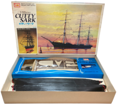 Imai 1/120 Cutty Sark Unsailed Ship Vintage Plastic Model Kit Unassembled Japan - $159.99