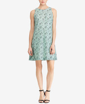 American Living Womens Floral Print Trapeze Dress Size 18 Color Turquoise/Black - £69.58 GBP